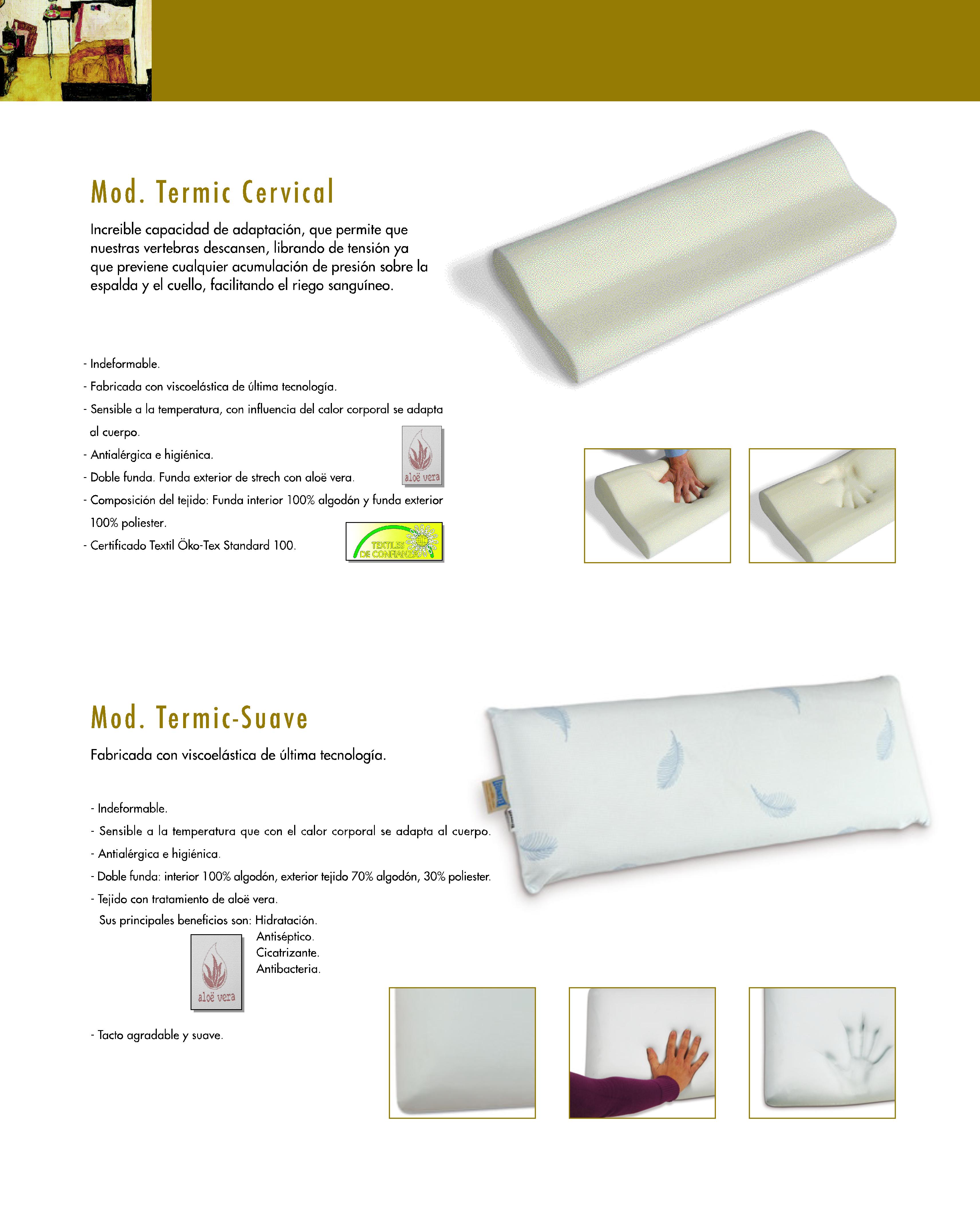 Almohada latex cervical
