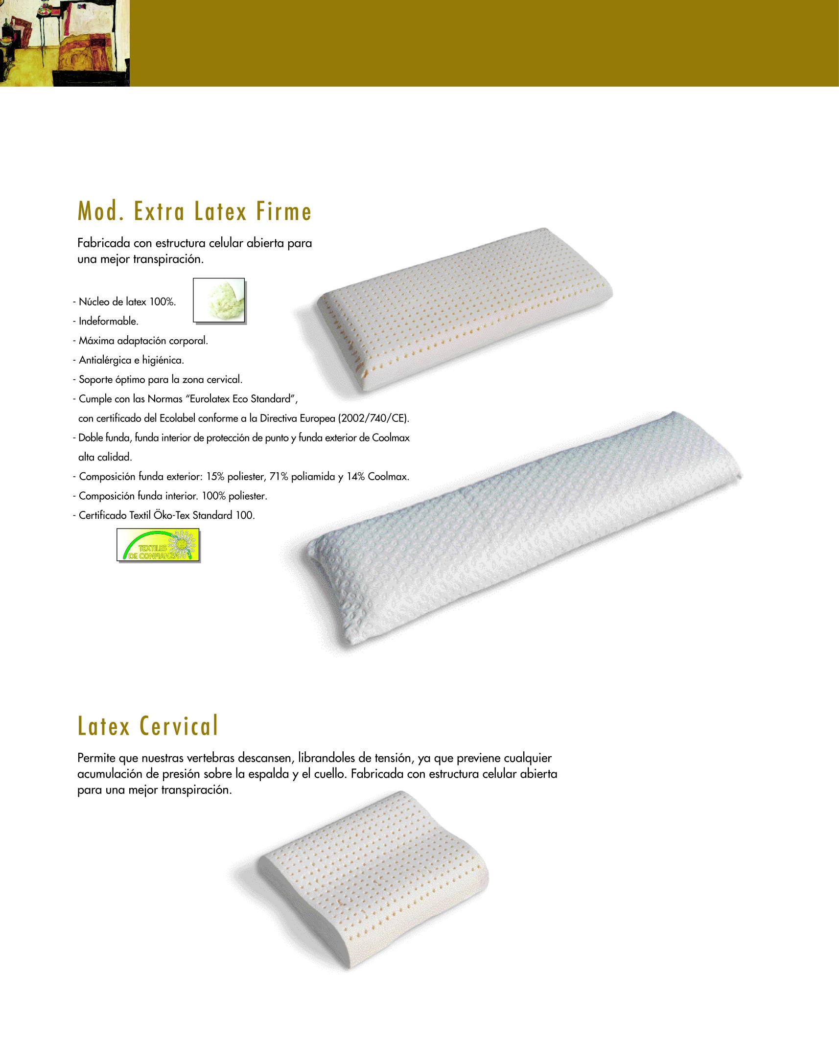 Almohada Extra Latex Firme