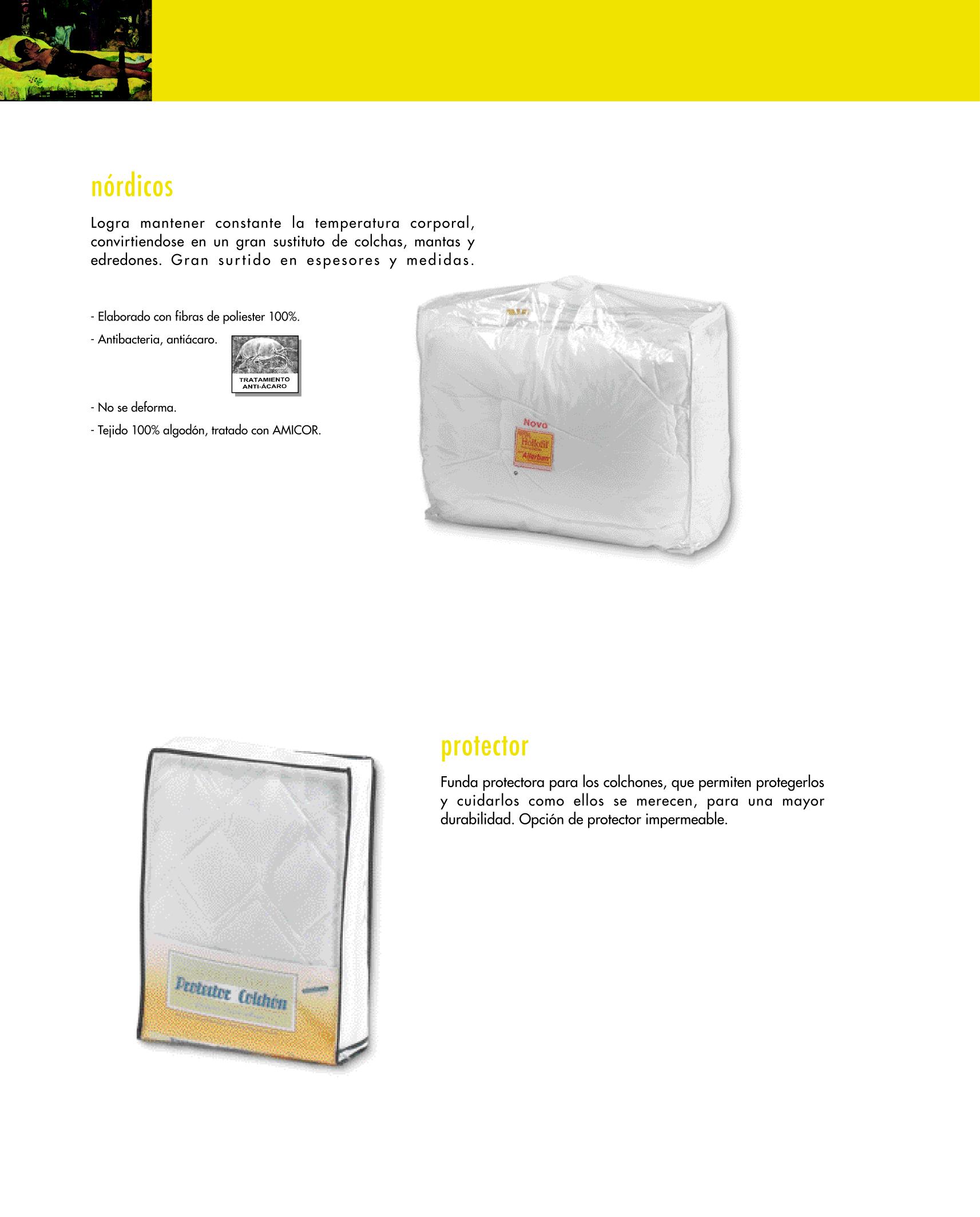 Nórdicos y Funda protectora